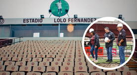 Universitario dio importante noticia sobre el Estadio Lolo Fernández: "Construyendo..." Universitario dio importante noticia sobre el Estadio Lolo Fernández: "Construyendo..."