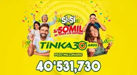 Resultados La Tinka de HOY 31 de agosto | Combinación del pozo millonario y últimos números ganadores Resultados La Tinka de HOY 31 de agosto | Combinación del pozo millonario y últimos números ganadores