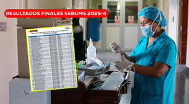 Resultados Finales de la Evaluación para el SERUMS 2025-II: consulta tu nota alcanzada según la carrera de salud