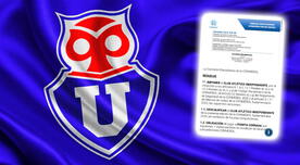 Figura de U de Chile decidió dejar el club en medio del fallo de Conmebol: "No seguirá" Figura de U de Chile decidió dejar el club en medio del fallo de Conmebol: "No seguirá"