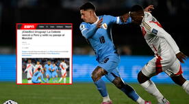Prensa uruguaya dio rotunda opinión sobre la selección peruana tras goleada: "Al fondo..." Prensa uruguaya dio rotunda opinión sobre la selección peruana tras goleada: "Al fondo..."