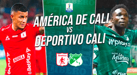 América de Cali vs. Deportivo Cali EN VIVO: hora y dónde ver partido por la Liga BetPlay