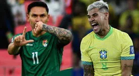 Dónde ver Bolivia vs. Brasil por la última fecha de las Eliminatorias Conmebol 2026