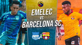 Emelec vs. Barcelona SC EN VIVO: alineaciones, hora y dónde ver Clásico del Astillero Emelec vs. Barcelona SC EN VIVO: alineaciones, hora y dónde ver Clásico del Astillero