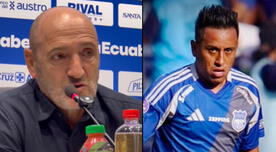 DT de Emelec dejó rotundo comentario sobre Christian Cueva tras cambiarlo: "Jugadores que..." DT de Emelec dejó rotundo comentario sobre Christian Cueva tras cambiarlo: "Jugadores que..."