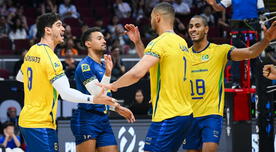 Brasil sigue imparable en el Mundial de Vóley Masculino: apabulló por 3-0 a República Checa