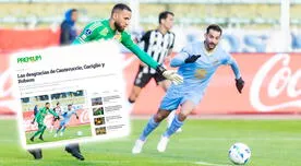 Prensa boliviana arremete contra Cauteruccio, ex Cristal, por errar penal en Sudamericana: "Fue.."