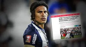 Prensa chilena no calló y dio fuerte calificativo a Paolo Guerrero tras lesión: "Se queda sin..."