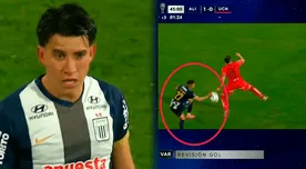 Fernando Gaibor anotó un golazo para Alianza Lima que fue anulado por mano de Kevin Quevedo