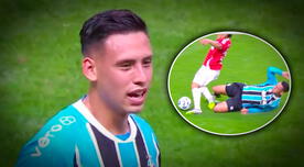 Erick Noriega cometió polémico penal que significó el 1-0 de Internacional ante Gremio – VIDEO