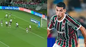 ¡Espectacular! Kevin Serna se lució con gran pase que terminó en gol de Fluminense sobre Lanús