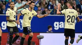 Barcelona reaccionó a tiempo, remontó 3-1 al Real Oviedo y sigue firme en pelea por LaLiga