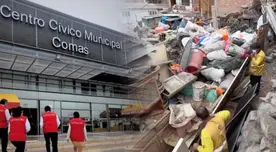 Municipalidad de Comas logró recuperar espacio público tras invasión de ciudadanos Municipalidad de Comas logró recuperar espacio público tras invasión de ciudadanos