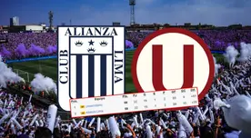 Alianza Lima aprovecha error de Universitario y ambos son líderes en la tabla de posiciones
