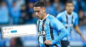 Erick Noriega recibió fuerte calificativo de medio brasileño tras partido Gremio vs Vitória: "Se..."