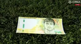 Hinchas de Cienciano lanzan billetes con el rostro de Gentile y Estrada por irse a Alianza Lima