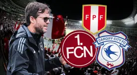 FPF envió cartas de reserva a los clubes FC Núremberg y Cardiff City para amistoso Perú vs Chile