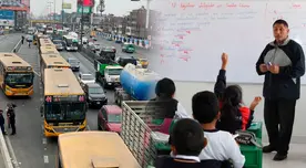 ¿Se suspendieron las clases escolares el 2 de octubre por paro de transportistas? Conoce qué indicó el Minedu ¿Se suspendieron las clases escolares el 2 de octubre por paro de transportistas? Conoce qué indicó el Minedu