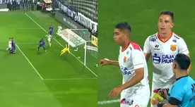 ¡Lo sufre todo Matute! Bandiera anotó el 1-0 de Grau sobre Alianza en 12 minutos - VIDEO