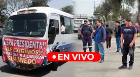 Paro de transportistas del jueves 2 de octubre: gremios llegaron a un acuerdo con congresistas