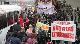 Transportistas de Lima y Callao anuncian paralización HOY, lunes 6 de octubre