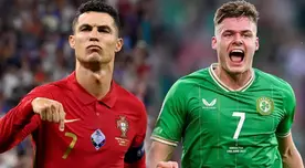 ¿A qué hora juega Portugal vs Irlanda, qué canal transmite y dónde ver partido de Cristiano Ronaldo?