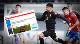 Prensa chilena quedó encandilada con figura de la selección peruana pese a derrota: "Notable" Prensa chilena quedó encandilada con figura de la selección peruana pese a derrota: "Notable"