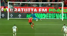 ¡De no creer! Cristiano Ronaldo falló penal con Portugal con espectacular atajada de Kelleher