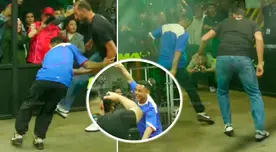 ¡Lo dejó atrás! Yotún y la humillante jugada a Hernán Barcos que terminó en gol durante evento - VIDEO