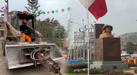 Vecinos de Comas reciben una excelente noticia: modernas pistas y veredas para más de de 2 mil ciudadanos Vecinos de Comas reciben una excelente noticia: modernas pistas y veredas para más de de 2 mil ciudadanos