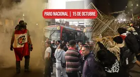 Paro nacional del 15 de octubre CONFIRMADO: puntos y horarios de la marcha de HOY en todo el país