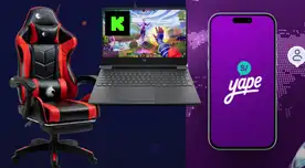 Yape quiere que seas 'Streamer' de Kick y vende esta LAPTOP GAMER con descuento de 1700 soles: de regalo tu silla RGB