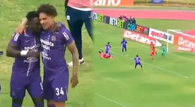 Paolo Guerrero aprovechó el rebote y anotó el 1-0 de Alianza Lima ante Sport Huancayo Paolo Guerrero aprovechó el rebote y anotó el 1-0 de Alianza Lima ante Sport Huancayo