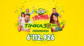 Sorteo La Tinka de HOY, miércoles 22 de octubre: resultados, pozo millonario y números ganadores Sorteo La Tinka de HOY, miércoles 22 de octubre: resultados, pozo millonario y números ganadores