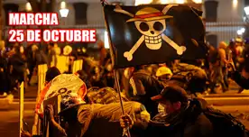 CONFIRMAN marcha HOY 25 de octubre en Lima: hora y puntos de concentración rumbo al Congreso