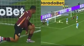 Edison Flores se perdió el 2-0 en la línea del área de Cristal tras un gran pase de Carabalí - VIDEO Edison Flores se perdió el 2-0 en la línea del área de Cristal tras un gran pase de Carabalí - VIDEO