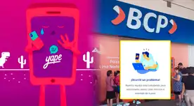 Yape y BCP se cayeron HOY: usuarios reportan fallas al ingresar a la aplicación móvil Yape y BCP se cayeron HOY: usuarios reportan fallas al ingresar a la aplicación móvil