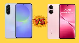 Galaxy A36 vs. vivo V60 Lite: ¿cuál es más potente, tiene mejores cámaras y cuesta menos? Galaxy A36 vs. vivo V60 Lite: ¿cuál es más potente, tiene mejores cámaras y cuesta menos?