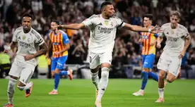 Con doblete de Mbappé, Real Madrid goleó 4-0 a Valencia y es único líder de LaLiga Con doblete de Mbappé, Real Madrid goleó 4-0 a Valencia y es único líder de LaLiga