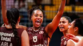 Universitario ganó con autoridad a Atenea por la Liga Peruana de Vóley Universitario ganó con autoridad a Atenea por la Liga Peruana de Vóley