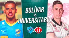 Bolívar vs. Universitario de Vinto EN VIVO: alineaciones, hora y dónde ver la Liga Boliviana