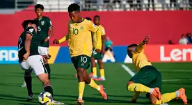 Bolivia cayó por 3-1 ante Sudáfrica en la primera fecha del Mundial Sub 17