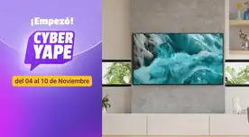Aprovecha el Cyber Wow de Yape y compra esta TV Samsung de 55 pulgadas con descuento de 1500 soles Aprovecha el Cyber Wow de Yape y compra esta TV Samsung de 55 pulgadas con descuento de 1500 soles
