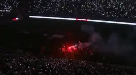 Universitario dio la vuelta olímpica del tricampeonato en el Monumental a oscuras - VIDEO Universitario dio la vuelta olímpica del tricampeonato en el Monumental a oscuras - VIDEO