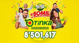 La Tinka de HOY, domingo 9 de noviembre 2025: resultados y últimos números ganadores