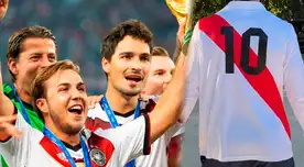 ¿Apoya a la selección peruana? Campeón del Mundo con Alemania posó con la blanquirroja
