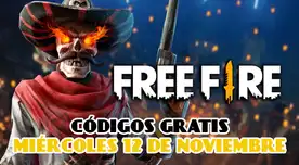 Códigos Free Fire de HOY, miércoles 12 de noviembre: canjea diamantes y skins GRATIS para el Battle Royale