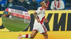 ¡Una 'pinturita'! Álex Valera anotó un golazo de larga distancia para el empate de Perú - VIDEO