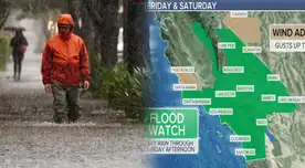 ALARMA en California: anuncian peligro de inundaciones por fuerte tormenta afectando a 20 millones de personas ALARMA en California: anuncian peligro de inundaciones por fuerte tormenta afectando a 20 millones de personas