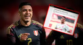 Prensa de Argentina dio rotunda opinión sobre César Inga ante posible fichaje por Racing: "Un..." Prensa de Argentina dio rotunda opinión sobre César Inga ante posible fichaje por Racing: "Un..."